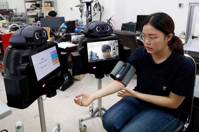 Ninja el robot para pacientes con COVID-19
